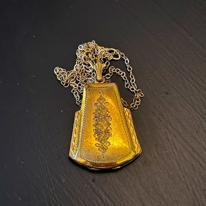 Antique gold locket